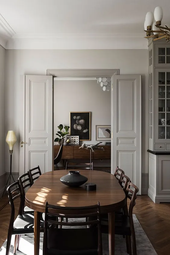 home خانه اشرافی سوئدی: آپارتمان استکهلم با فضای داخلی پیچیده ◾ عکس ◾Ideas◾ D