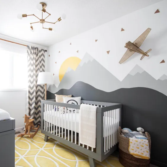 10 ایده برتر برای Wandgestaltung Schlafzimmer: Gestalten Sie die Wände im Kinderzimmer effektvoll!  - اینندزاین ، شلفسیمر - ZENIDEEN
