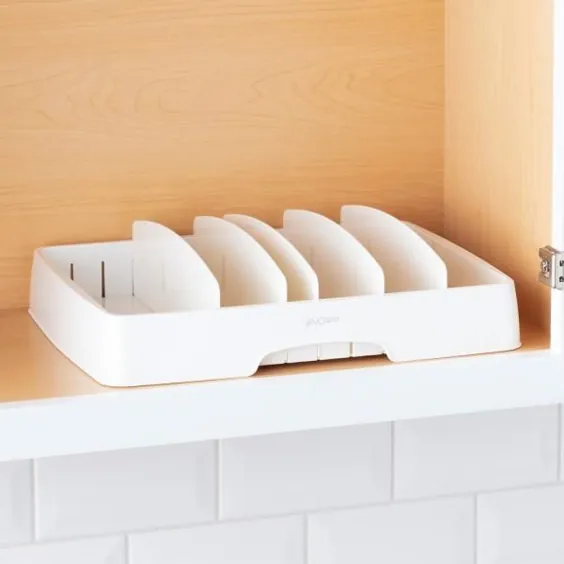 YouCopia StoraLid White Container Large Lid Organizer-50253 - انبار خانه