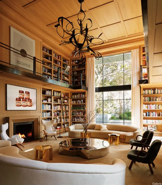 11 کتابخانه خانگی شیک طراحی شده توسط Axel Vervoordt ، Markham Roberts ، Gil Schafer و موارد دیگر - گالری