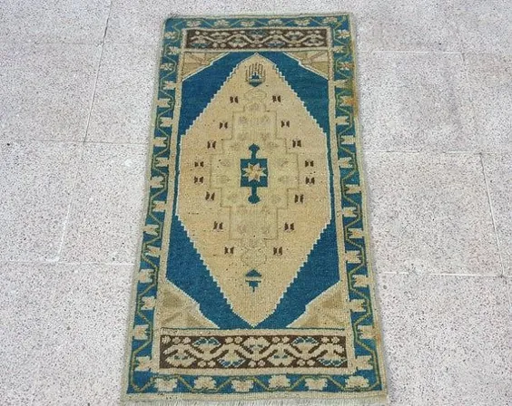 فرش پشمی کوچک فرش اوشاک فرش فرش فرش ترکی |  اتسی