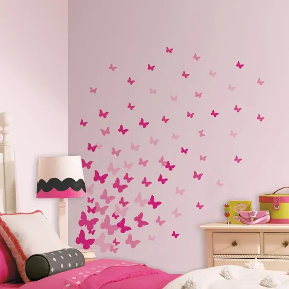 عکس برگردان دیواری Flutter Butterfly