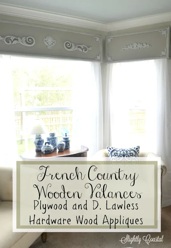 Valance Wooden Country Country French {آرایش اتاق خواب اصلی}