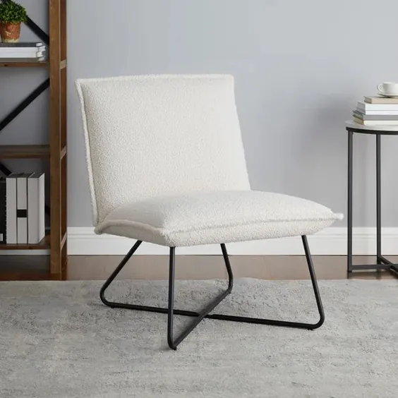 صندلی راحتی Vicolo 26.5 "Wide Tufted Polyester