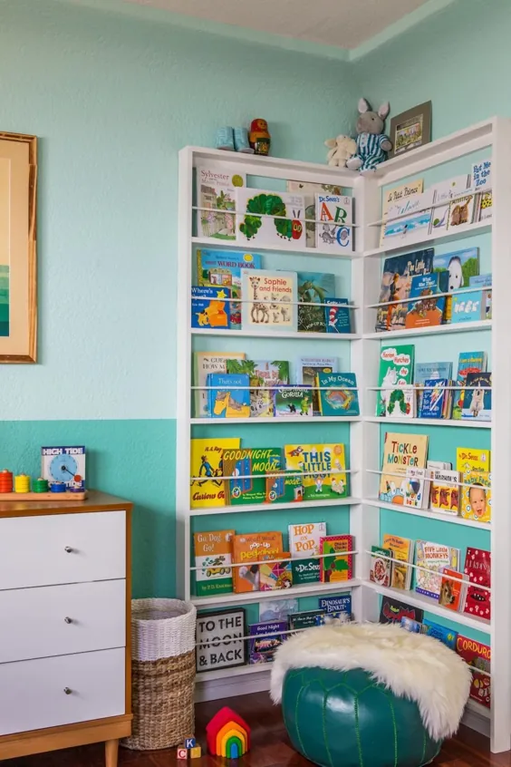 15 راه حل ذخیره سازی واقعی برای اتاق های کودکان