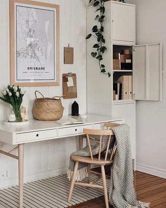 چگونه یک دفتر کار خانگی کوچک ایجاد کنیم؟  |  SHnordic - سبک زندگی - زیبایی - فضای داخلی