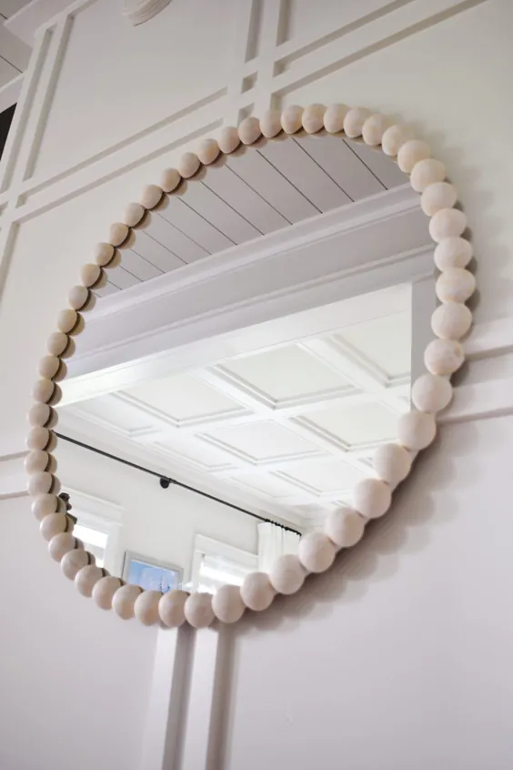 هفته یک چالش یک اتاق - آینه ای با الهام از دیوار گالری مدرن و DIY PB