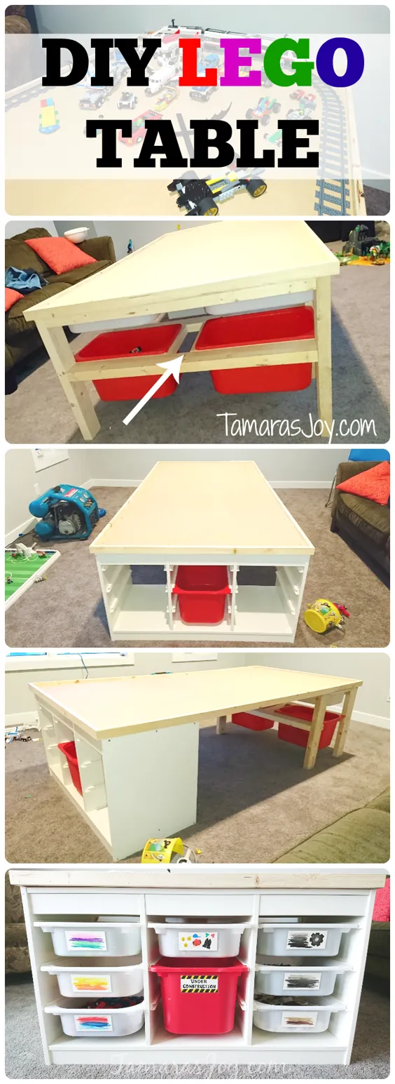 جدول LEGO DIY - IKEA HACK ⋆ Tamaras Joy