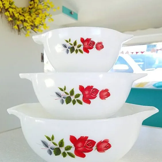 ظروف JAJ Pyrex ، Kent 1966 ، # 505 ، # 509 و # 513