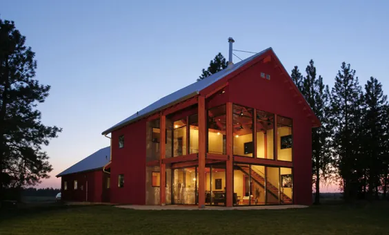 Pole Barn Homes 101 |  نحوه ساخت DIY یا با پیمانکار