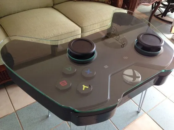 میزهای قهوه Wonderful Handmade Xbox One و PlayStation 3 Game Controller