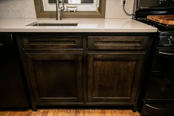 کابینت های مدرن آشپزخانه آشپزخانه Maple Shaker