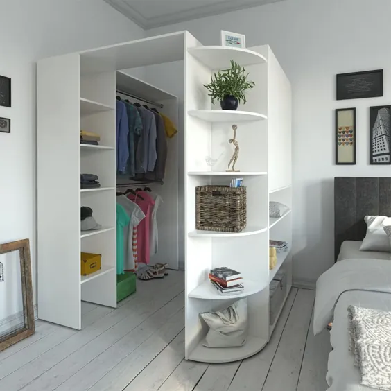 کمد لباس VICCO قفسه قفسه ای که به راحتی قابل دسترسی است کمد کمد لباس سفید • 69.90 یورو