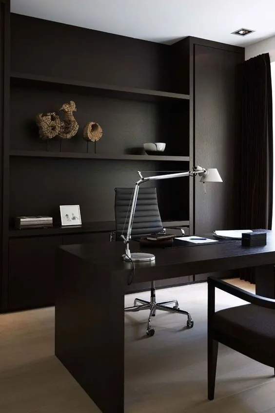 قانون خوشبختانه پشت این طراحی های دفتر خانگی - برای مردانی که ایده هایی دارند.  # مردها # دفتر # کارمند ...