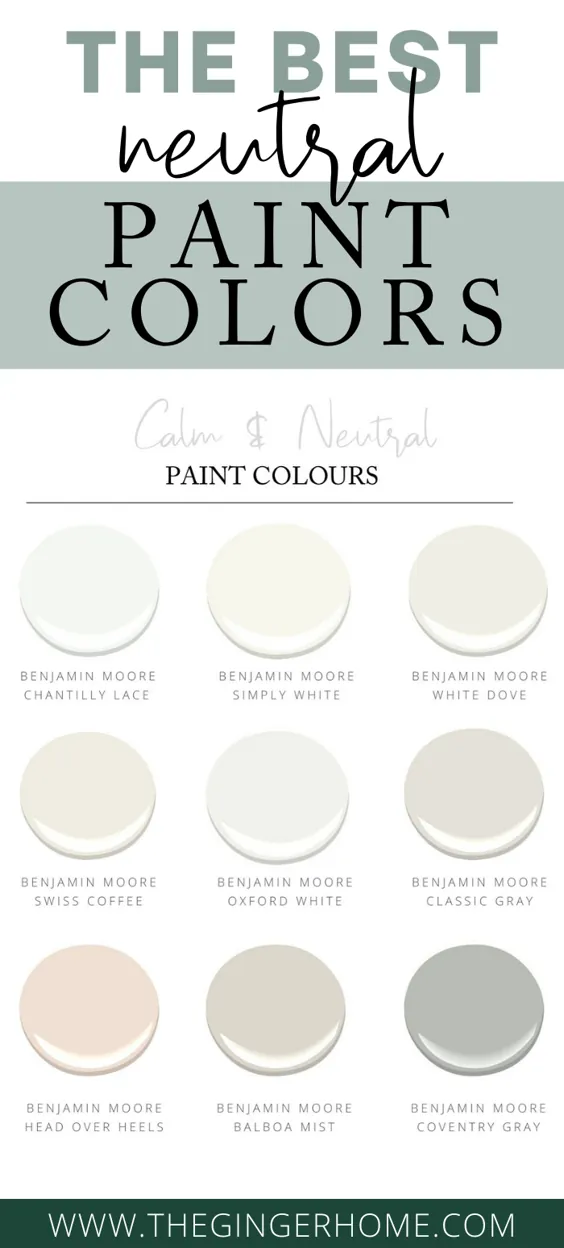 بهترین رنگ های خنثی برای خانه شما