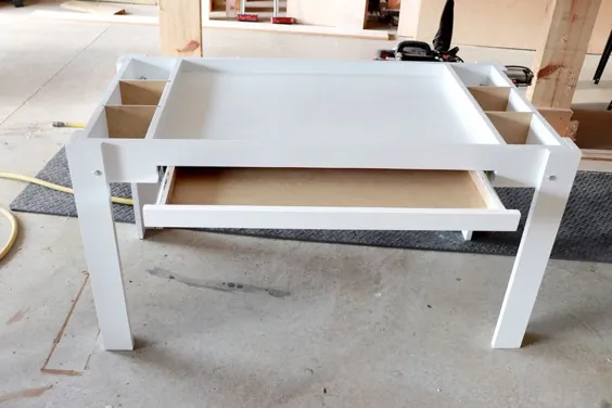 نحوه ساخت میز لگو DIY - مبلمان فیلیپ میلر