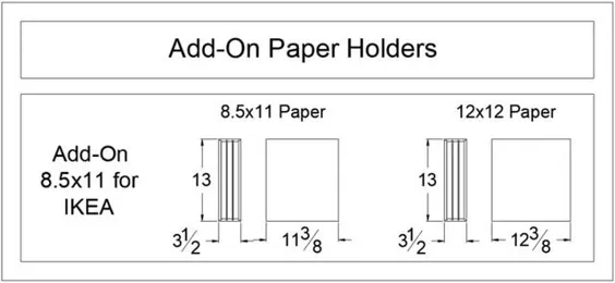 افزودنی نگهدارنده کاغذ برای 8.5x11