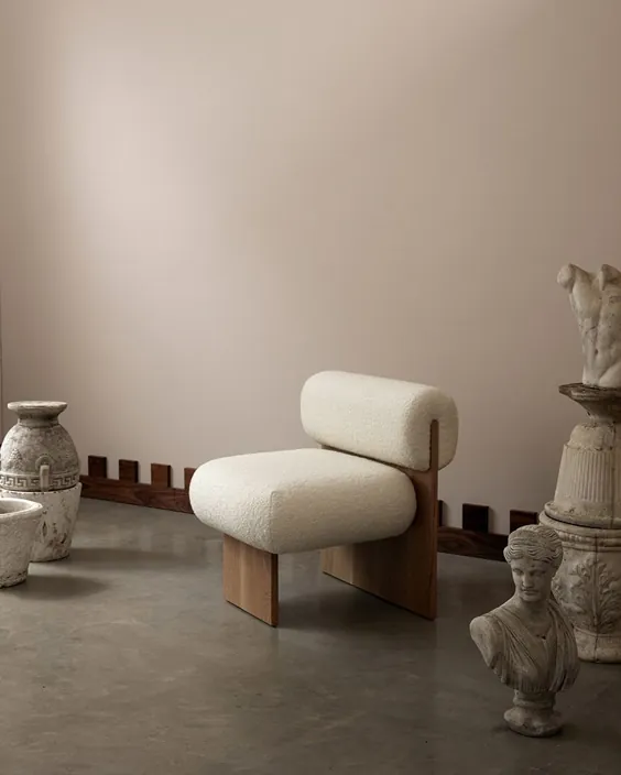 هنر زندگی را با صندلی اتاق نشیمن Fomu's L'art de vivre - شیر طراحی کنید