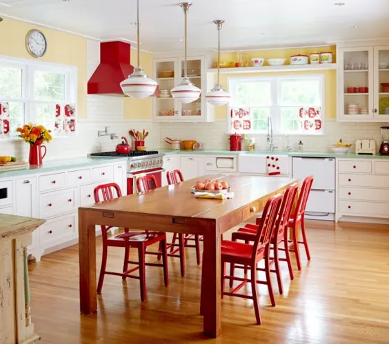 رنگ آمیزی آشپزخانه به این رنگ ارزش خانه شما را بالا می برد