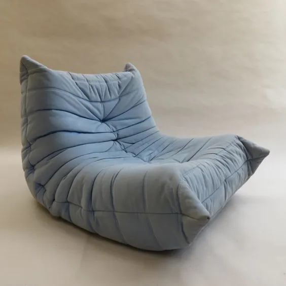 صندلی توگو به رنگ آبی روشن توسط میشل دوکاروی برای Ligne Roset |  # 95189