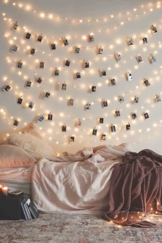 Tumblr Zimmer Inspiration: 50 تومن Schlafzimmer Deko Ideen für Teenager!