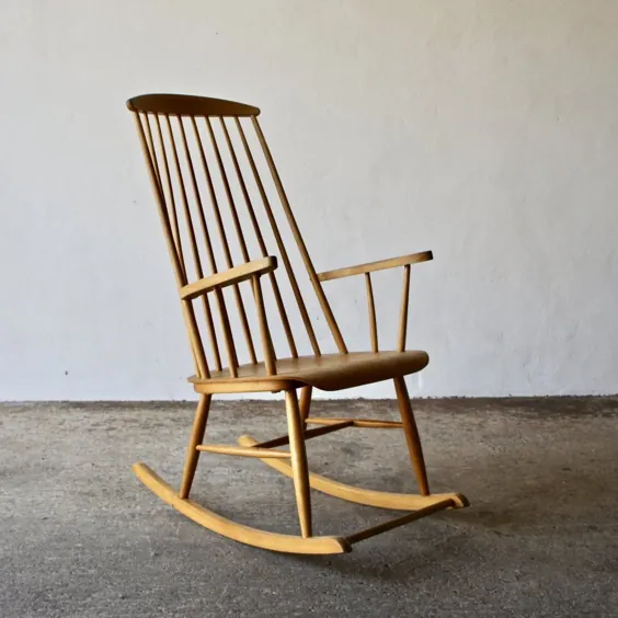 صندلی گهواره ای Madmoiselle توسط Ilmari Tapiovaara |  # 107295