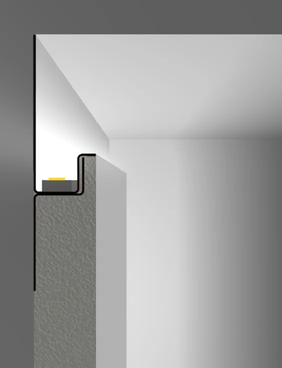 Cove Lighting Profile H Plaster :: LED Leuchten - چراغ های LED