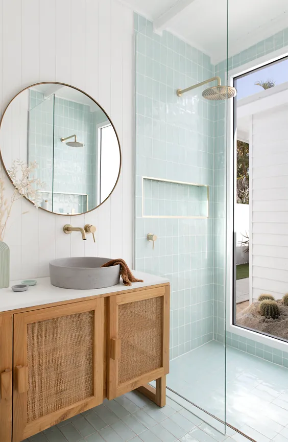 حمام رویایی کالیفرنیا - مجله Adore Home