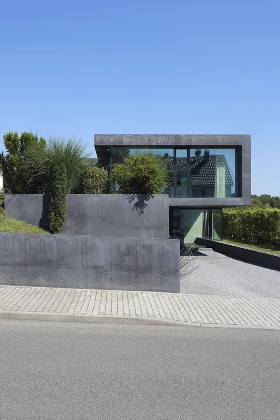 Einfamilienhaus d Architekturbüro dongus moderne häuser |  احترام گذاشتن