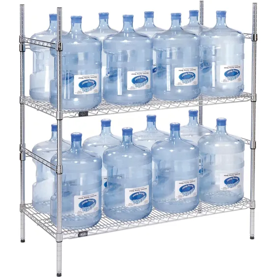قفسه ذخیره سازی 5 بطری آب گالن ، ظرفیت 16 بطری