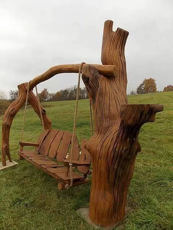 صندلی چرخشی چوبی روستایی خود بسازید |  پروژه های شما @ OBN