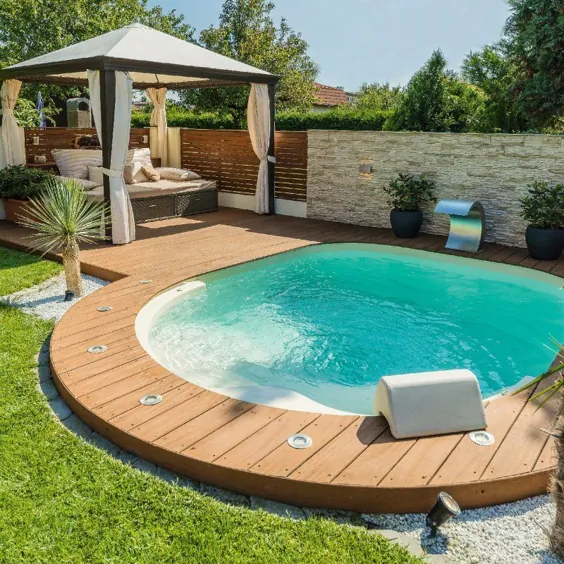 منبع piscine choisir en fonction de la surface du jardin؟
