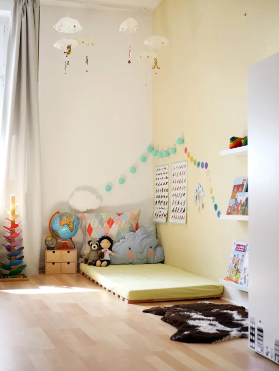 اتاق کودکان میشلز در 2.5 سالگی - وبلاگ و فروشگاه مونته سوری - MontiMinis