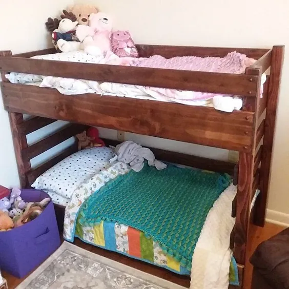 تخت تختخواب سفری کودک نو پا خودتان این کار را انجام دهید برنامه های متناسب با اندازه تختخواب |  اتسی