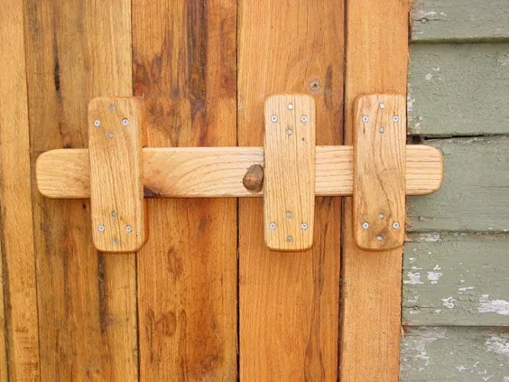 دانلود Diy Wood Gate Latch Plans DIY How To Make A Wooden X Wack Rack