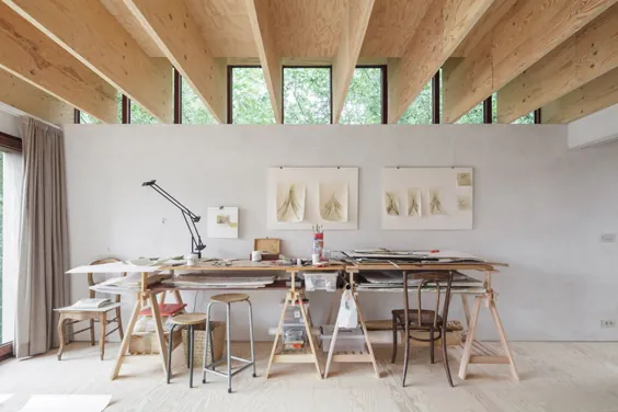 Raamwerk و Van Gelder Tilleman Sculpt A Home And Studio - IGNANT