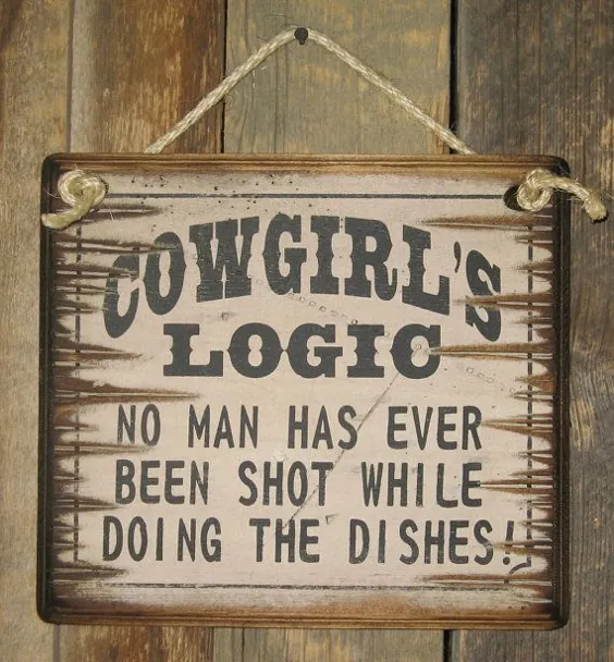 Cowgirl Logic هیچ کس در هنگام انجام کار شلیک نکرده است |  اتسی