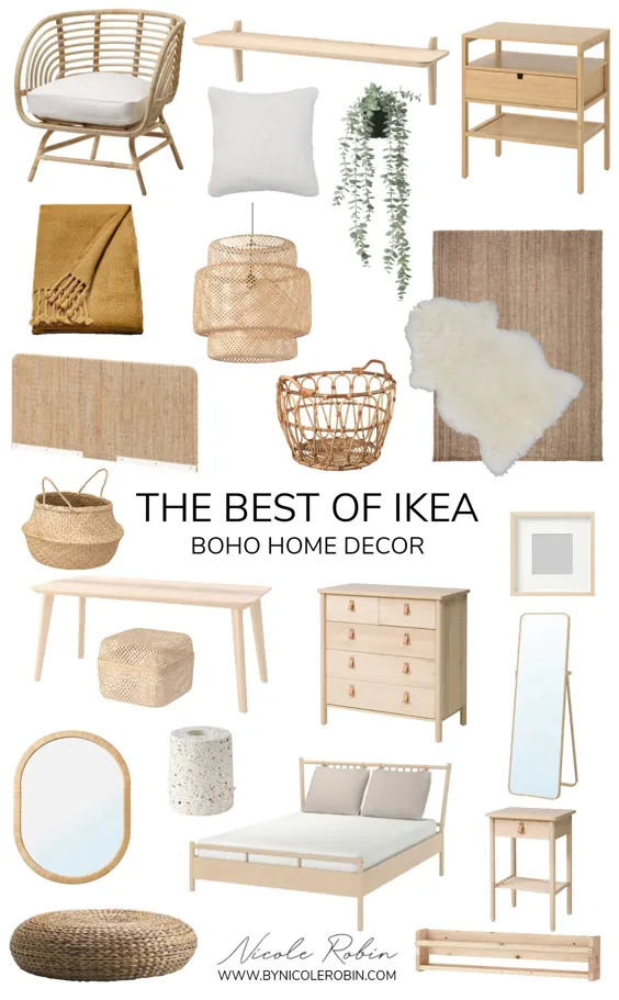 بهترین یافته های Boho Home از IKEA