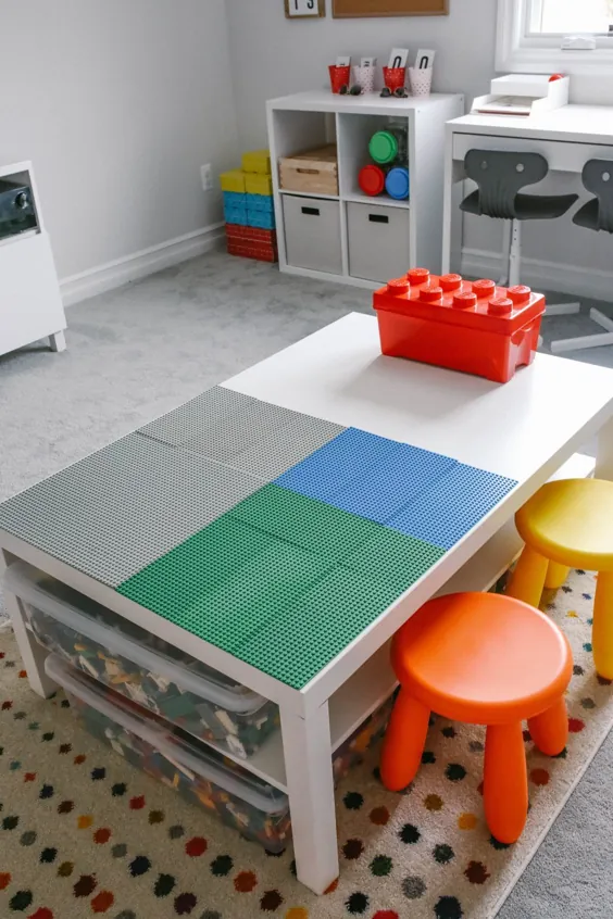 هک آسان DIY LEGO Table