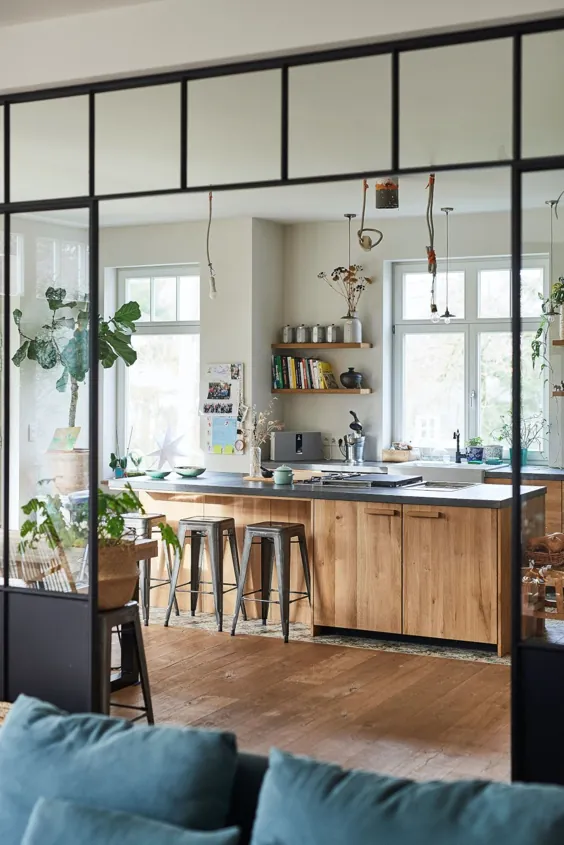 نظر شما در مورد آشپزخانه است Ikea originale grâce aux façades personnalisées؟  - PLANETE DECO دنیای خانه ها