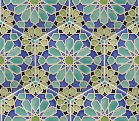 کاشی های مراکشی کاشی آشپزخانه Backsplash Tiles دست کاشی پاسیو |  اتسی