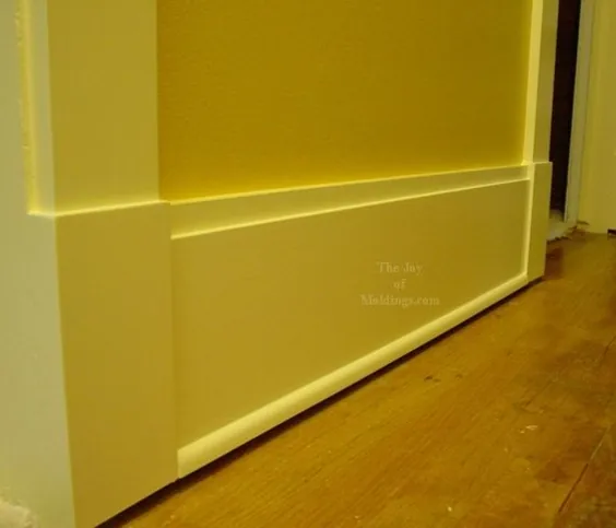 نحوه نصب BASEBOARD-100 با حدود 1.07 دلار در فوت - The Joy of Moldings