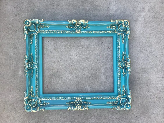قاب شیک Shabby Mirror Barroque Mirror Fraquoise برای |  اتسی