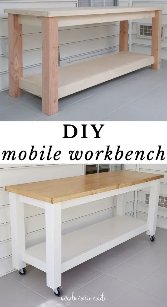 میز کار موبایل DIY