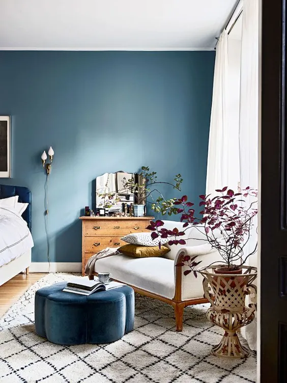 20 دلیل وقت آن است که سرانجام دیوارهای اتاق خواب سفید خسته کننده خود را گودال کنید