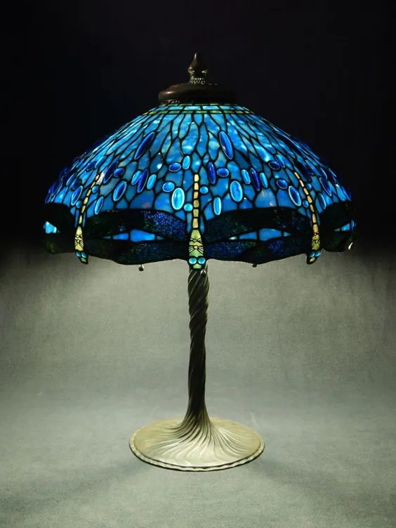 Шикарные светильники от Louis Comfort Tiffany | Журнал Ярмарки Мастеров