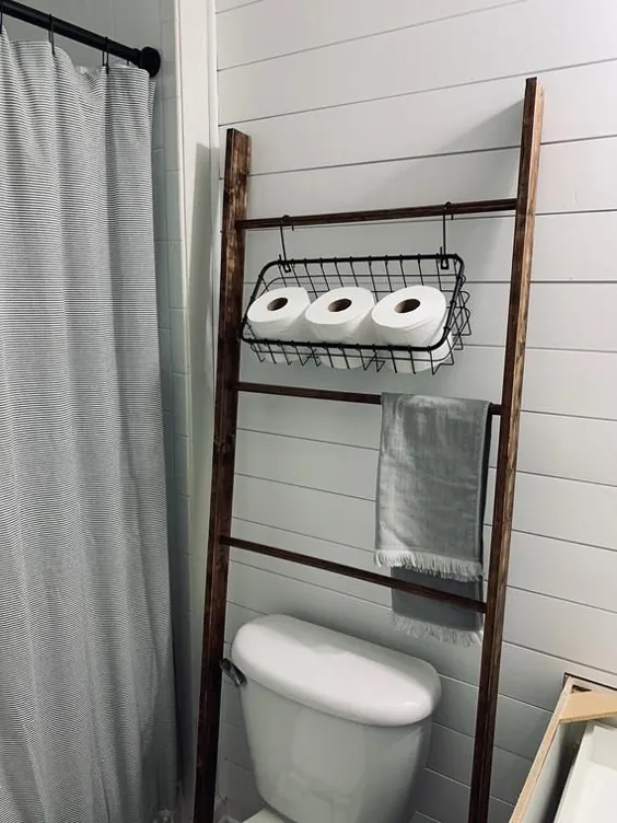نردبان / رک حوله ای حمام
