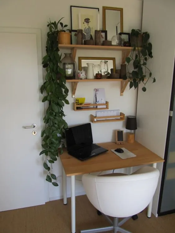 هوشمندانه ترین راه ها برای تهیه یک دفتر کار خانگی در فضای کوچک