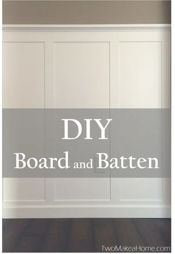 30 $ DIY Board and Batten Foyer |  بازسازی منزل ، دکوراسیون منزل ، خانه