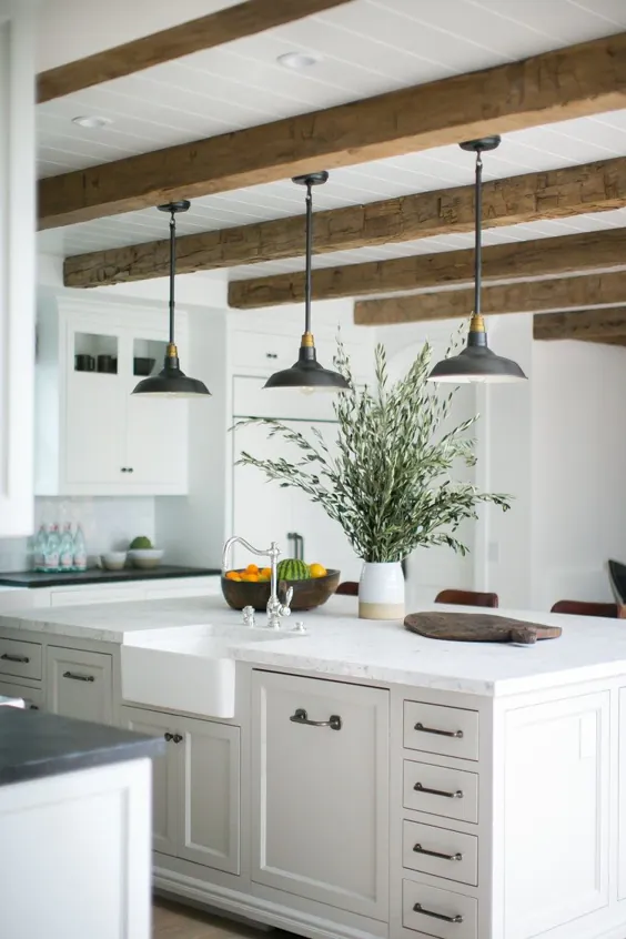 14 ایده نور سقف آشپزخانه برای روشنایی اتاق |  Hunker